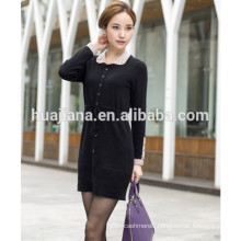 2014 fashion cashmere knitting dress for women